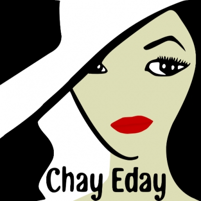 Chay-Eday-black-and-white-drawing-with-red-lips