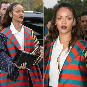 Rihanna-holding-a-Dior-croc-purse