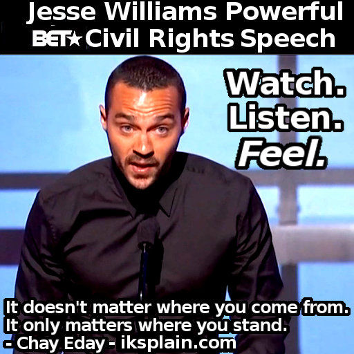 Jessie Williams Powerful Bet Humanitarian Award Speech Everyone Needs To Hear This Iksplain Com