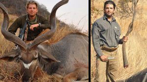Donald Trump sons hunt large animals for fun. 