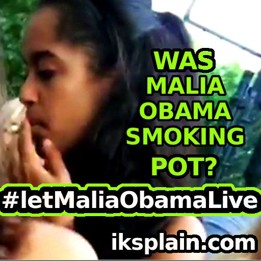 Malia Obama Smoking Feature. #letMaliaObamaLive.
